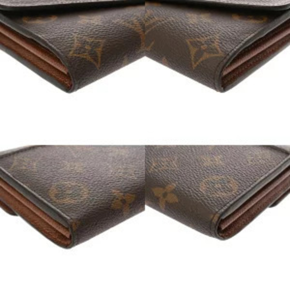 Louis Vuitton Long Brown Wallet Monogram Canvas Portefeuille Sarah - Picture 4 of 7